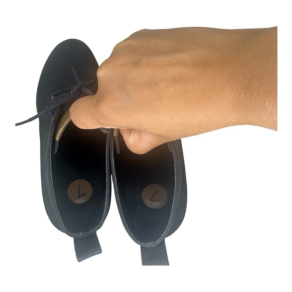 Nautica Navy Wedge Ankle Boots - Picture 4 of 5